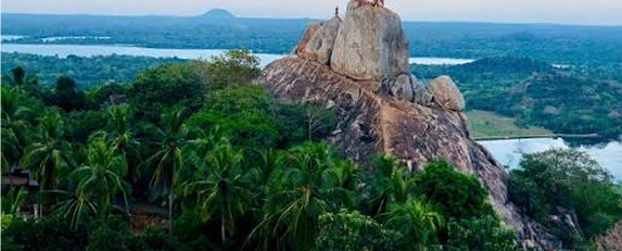 Mihintale sacred mountain landscape